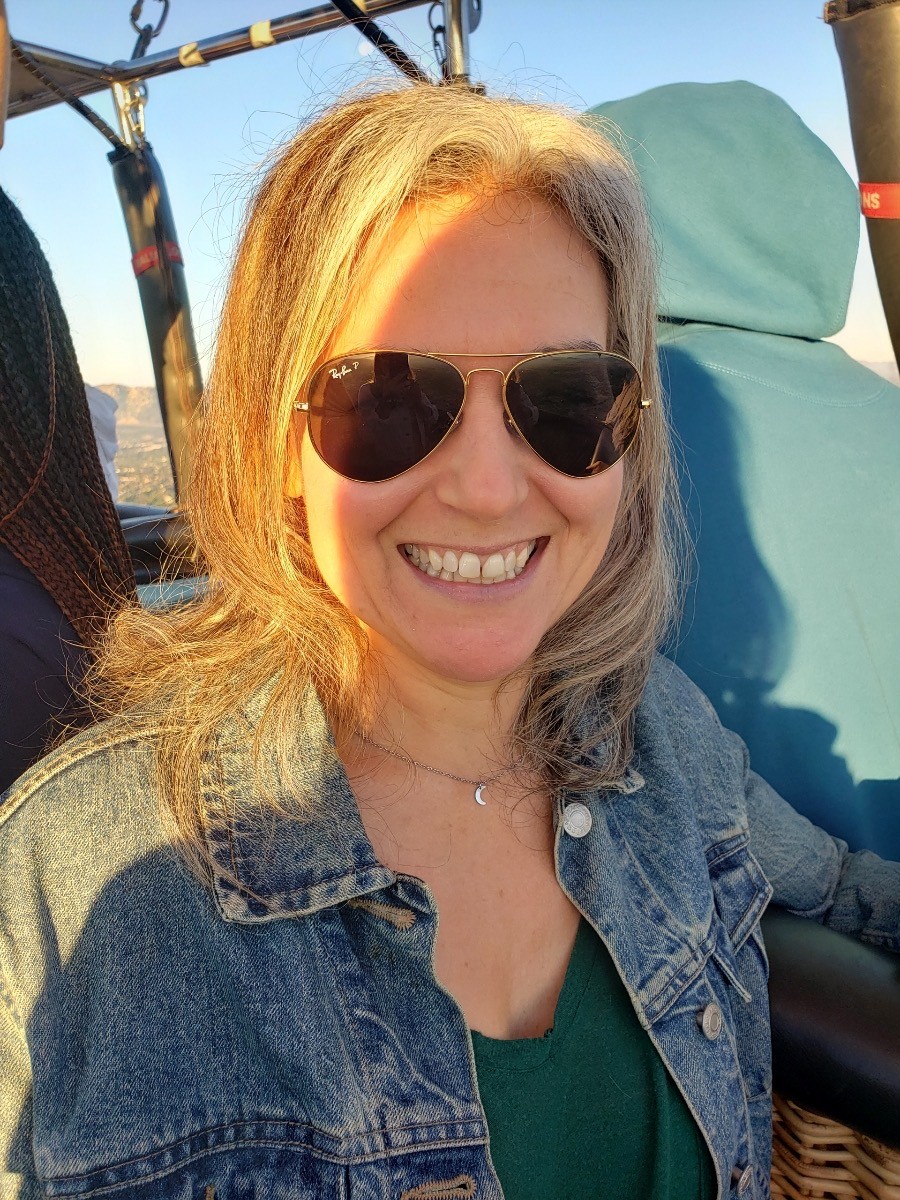 Liz Hot Air Balloon over Napa